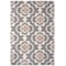 World Rug Gallery Cozy Moroccan Trellis Indoor Shag Area Rug 3'3'' x 5' Gray 2525GRAY3X5 - alternate 9